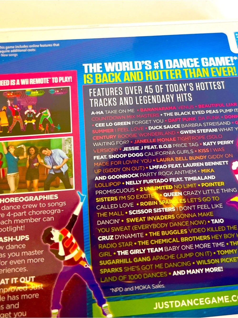 Just Dance 3 (Wii) — Ubisoft Blue Cover